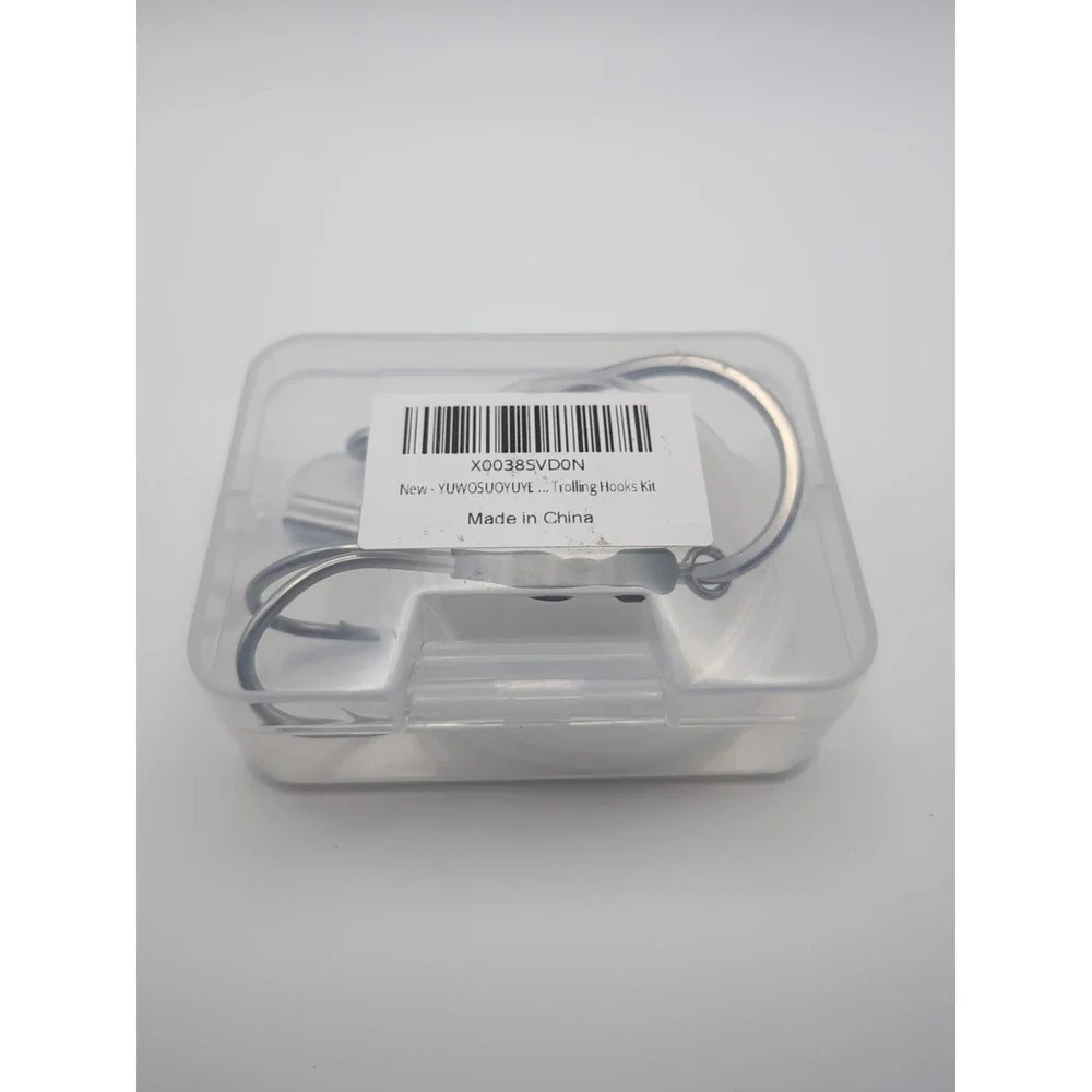 Strong Saltwater/Freshwater Trolling Hooks Kit Shed1‎